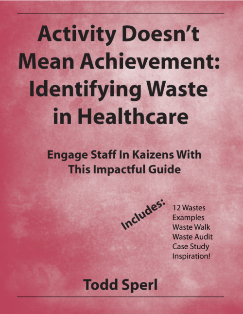 Activity Doesn't Mean Achievement: Identifying Waste in Healthcare